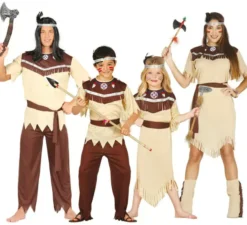 Costume Indiana cherokee per bambina