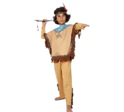 Costume indiano Apache con copricapo per bambini