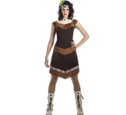 Costume indiano apache per donna