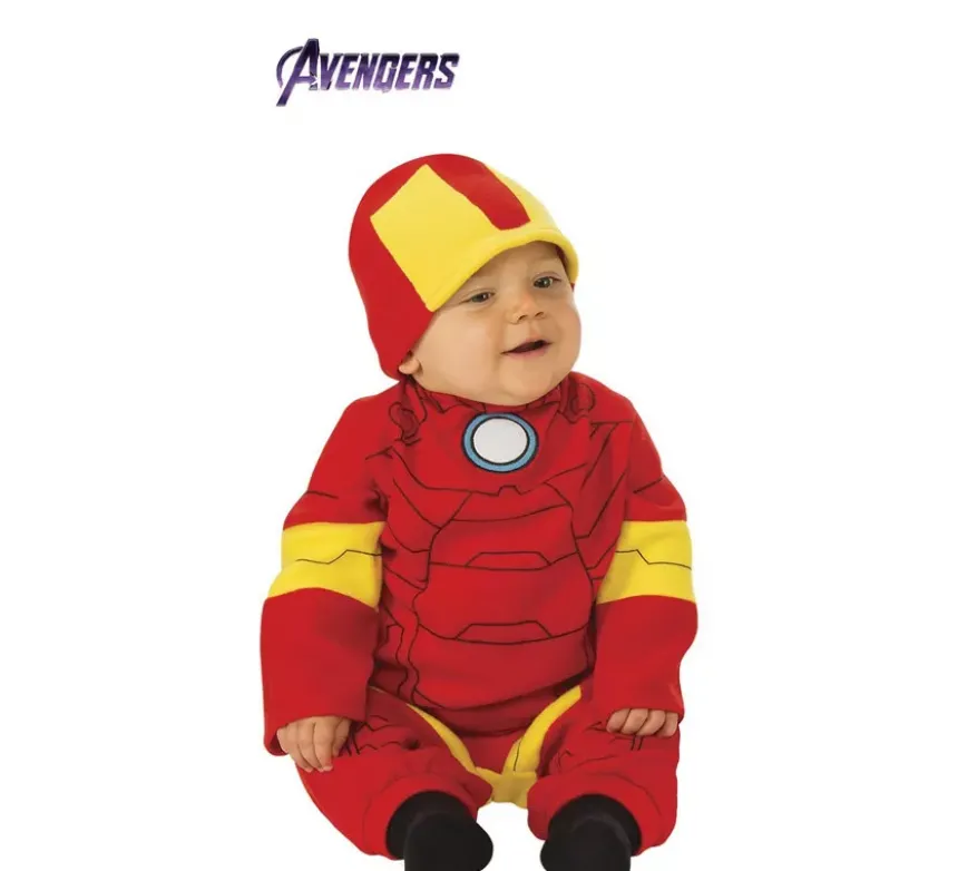 Costume Iron Man con cappello per bebè