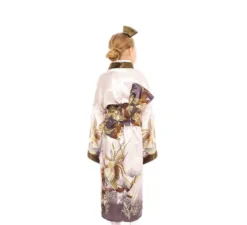 Costume Kimono giapponese tradizionale color pastello per ragazza