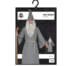 costume Mago grigio per gli uomini