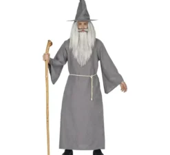 costume Mago grigio per gli uomini