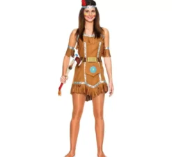 Costume marrone india per donna