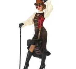 Costume marrone Steampunk per donna
