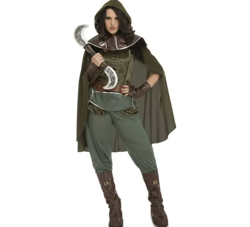 Costume medievale arciere enda per donna