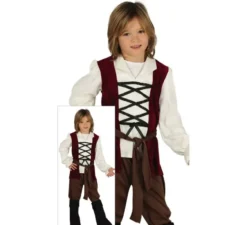 Costume medievale locandiere per bambino