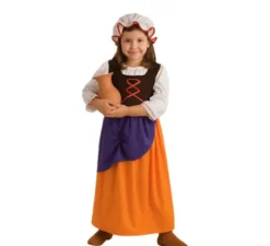 Costume medievale Mesonera per bambina