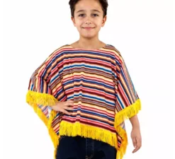 Costume messicano o poncho per bambini