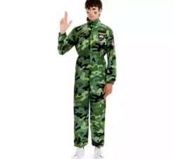 Costume militare mimetico per uomo