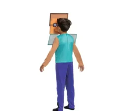 Costume Minecraft Steve Deluxe per ragazzi