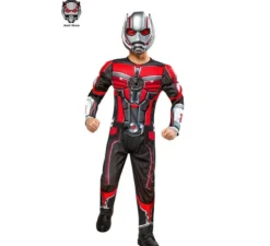 Costume muscoloso di Antman Avengers con maschera deluxe per bambini
