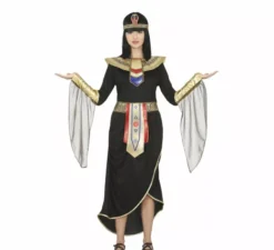 Costume nero da faraone egiziano per adolescente