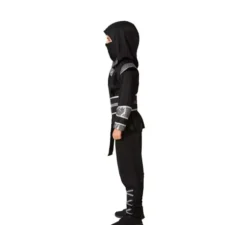 costume nero Ninja per i ragazzi