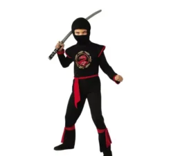 Costume ninja drago rosso per ragazzo