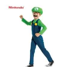 Costume Nintendo Super Mario Luigi deluxe per bambino