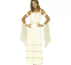 Costume nobile romano con veli per donna