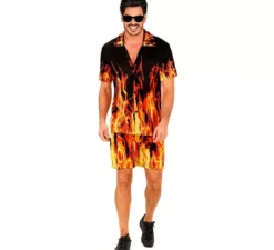 Costume o abito alla moda per feste estive da uomo