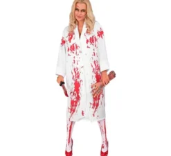 Costume o abito da dottore sanguinario per adulti