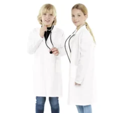 Costume o camice bianco da medico o da laboratorio per bambini
