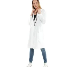 Costume o camice da medico bianco per adulti