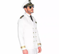 Costume o giacca da capitano di nave per uomo