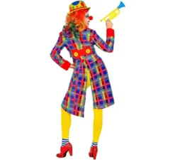 Costume o giacca da clown scozzese da donna