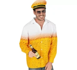 Costume o kit da birra per uomo: maglietta e cappello