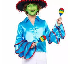 Costume o maglietta da rumba mascherata per ragazzo