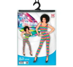 Costume Onde Anni '70 Multicolor per Donna