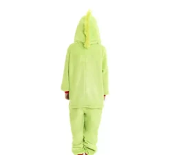 Costume o pigiama da Elfo di Natale verde per bambini