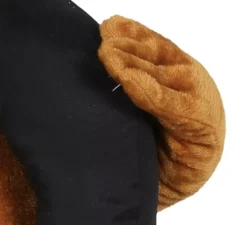 Costume orso bruno sulle spalle per adulti