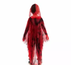 Costume o tunica da spirito maligno rosso per ragazzi