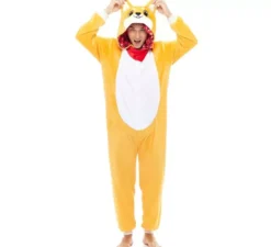 Costume pigiama arancione da uomo Aitor Akita