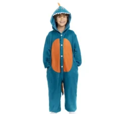 Costume pigiama da dinosauro stegosauro per bambini