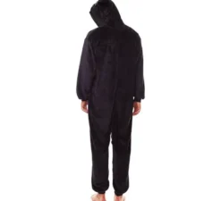 Costume pigiama da gatto bianco e nero per uomo
