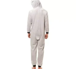 Costume pigiama Koala grigio per uomo