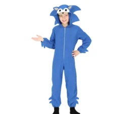 Costume Pigiama Sonic Riccio Blu per Bambino