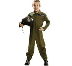 Costume pilota d'aereo per i ragazzi top gun