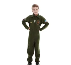 Costume pilota dell'aeroplano per un bambino