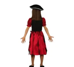 Costume pirata granato per bambina