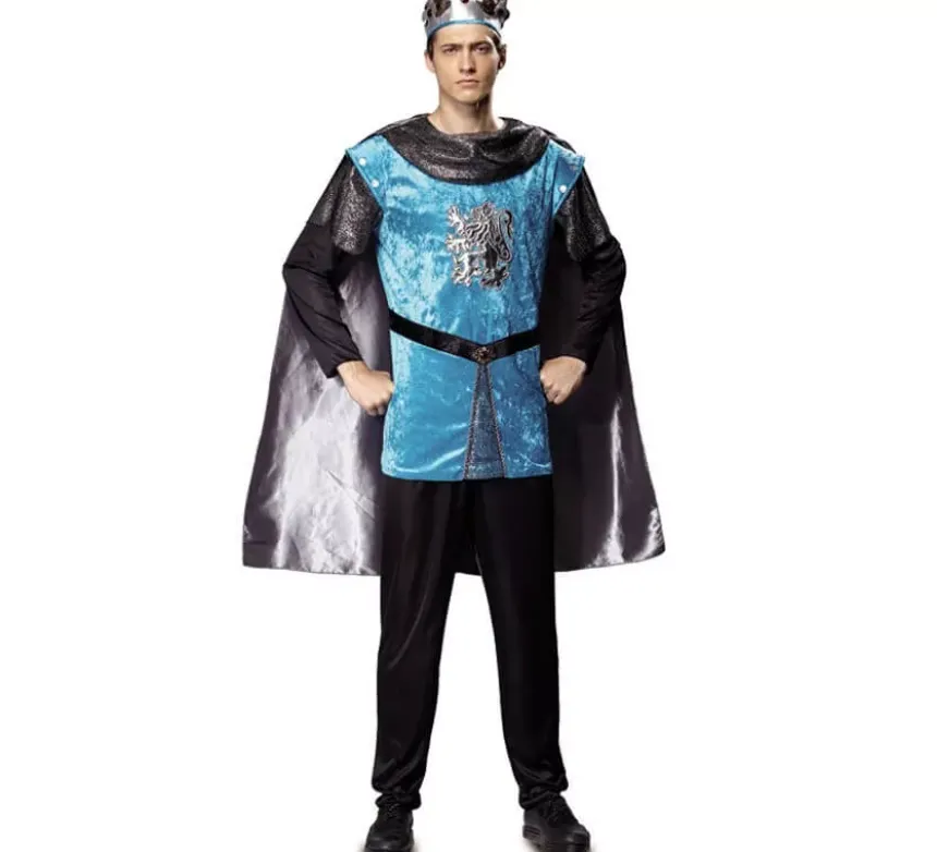 Costume principe medievale per un uomo
