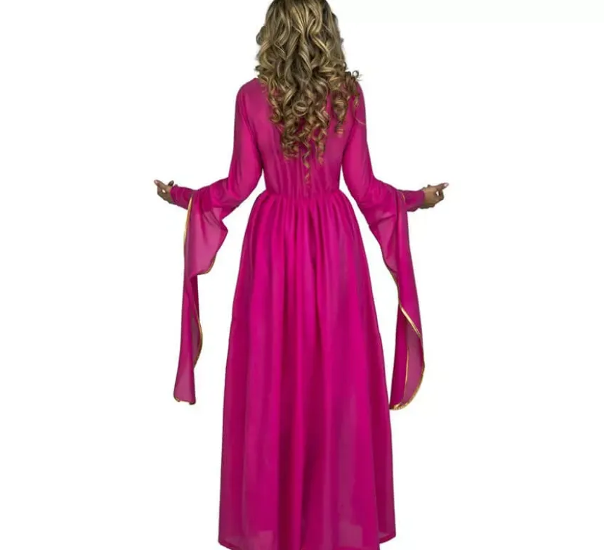 Costume principessa medievale rosa per una donna