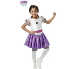 Costume Principessa Nella Knight classico per bambina