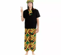 Costume Rastafari giamaicano per uomo