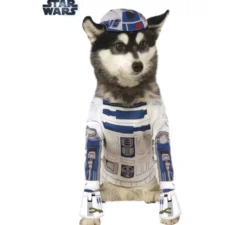 Costume robot r2-d2 Star Wars per cane