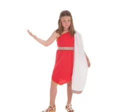Costume Romano con punte per bambina