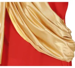 Costume romano rosso e oro per uomo