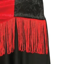 Costume rosso charleston per donna