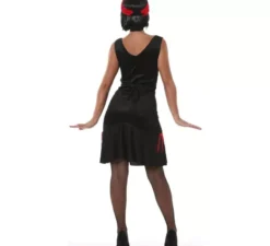 Costume rosso charleston per donna